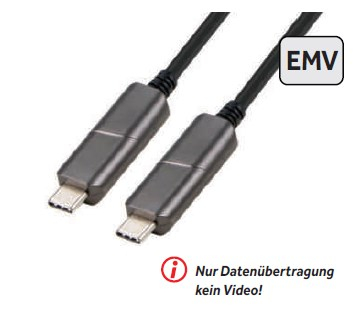 TTL USB-C Hybrid Kabel (AOC, Daten)