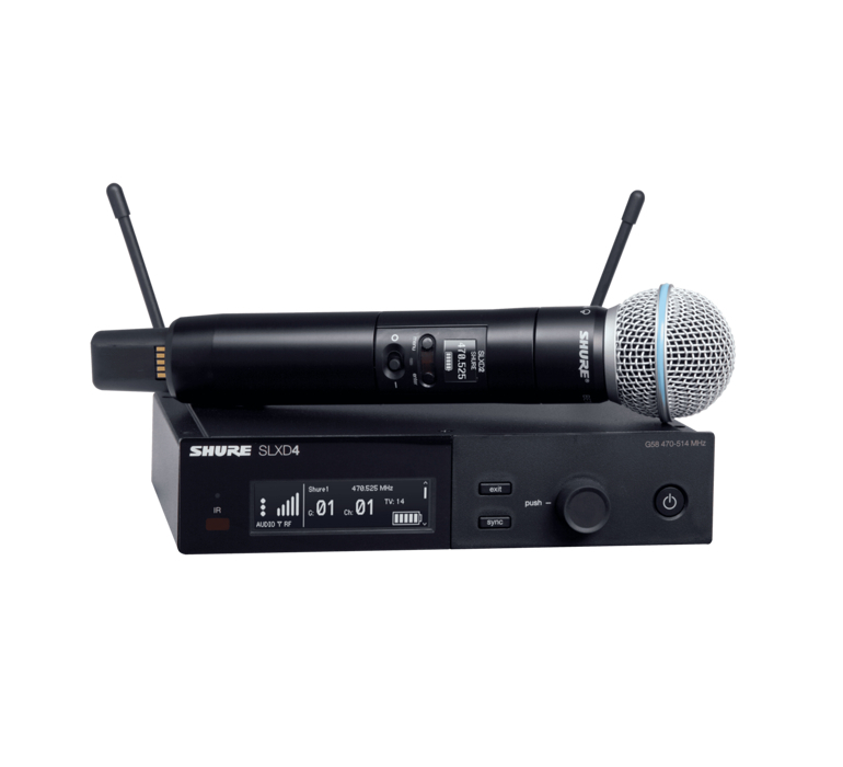 SHURE SLXD24E/B58-H56