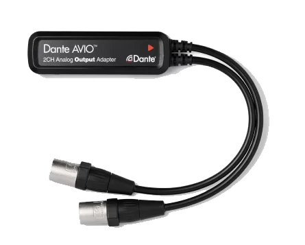 Audinate Dante AVIO Analog Output Adapter 0x2