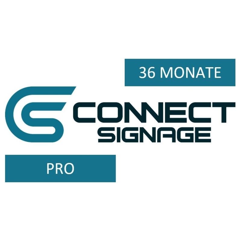 connectSignage PRO Cloud Rahmenvertrag