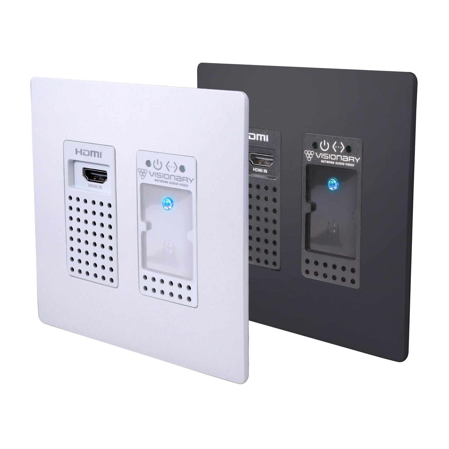 Visionary Duet Wall Plate Encoder BT White