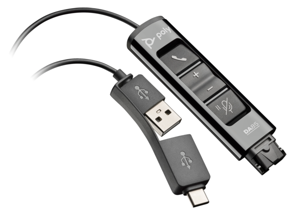 Poly DA85 USB to QD Adapter Poly DA85 USB to QD Adapter