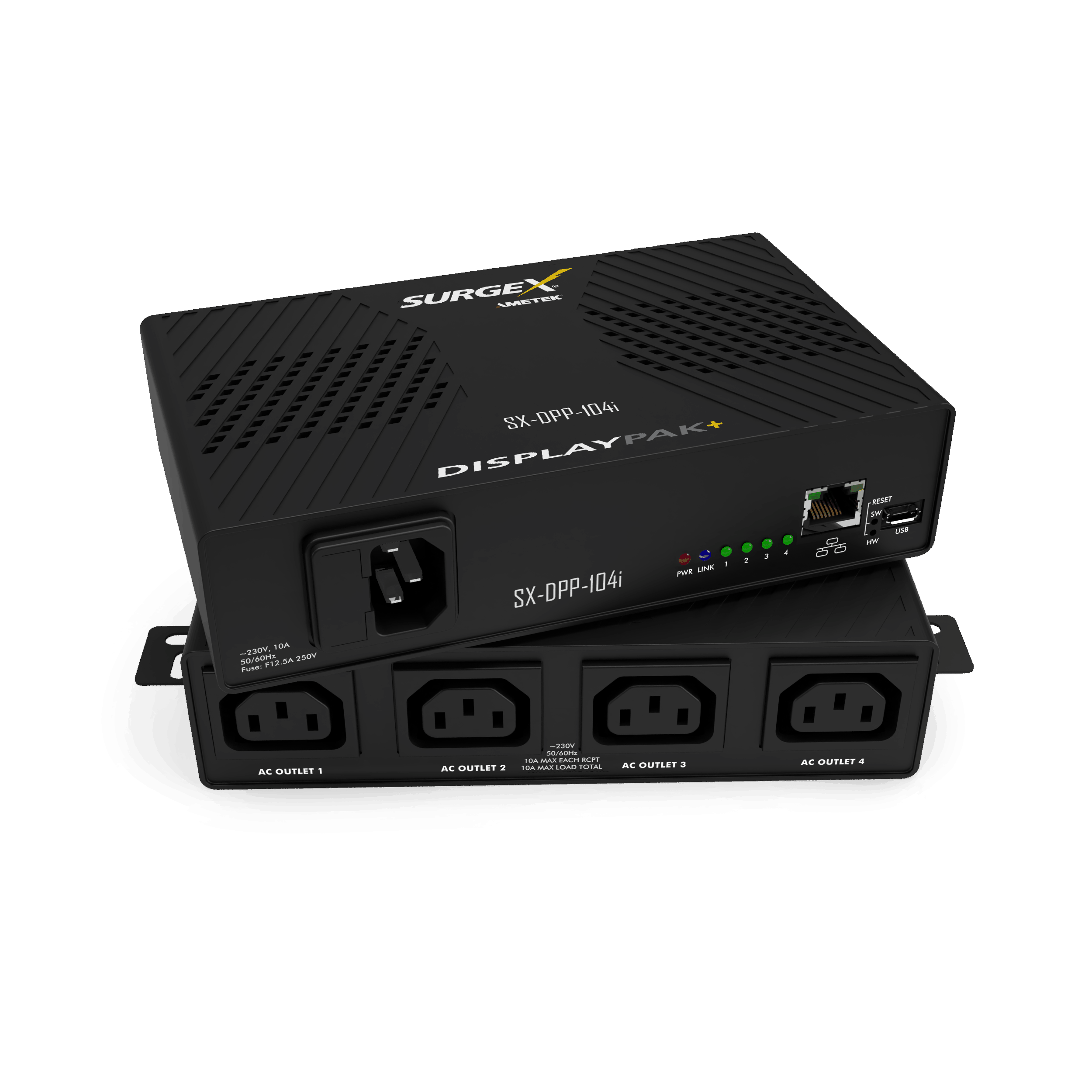 SurgeX SX-DPP-104i, DisplayPak+