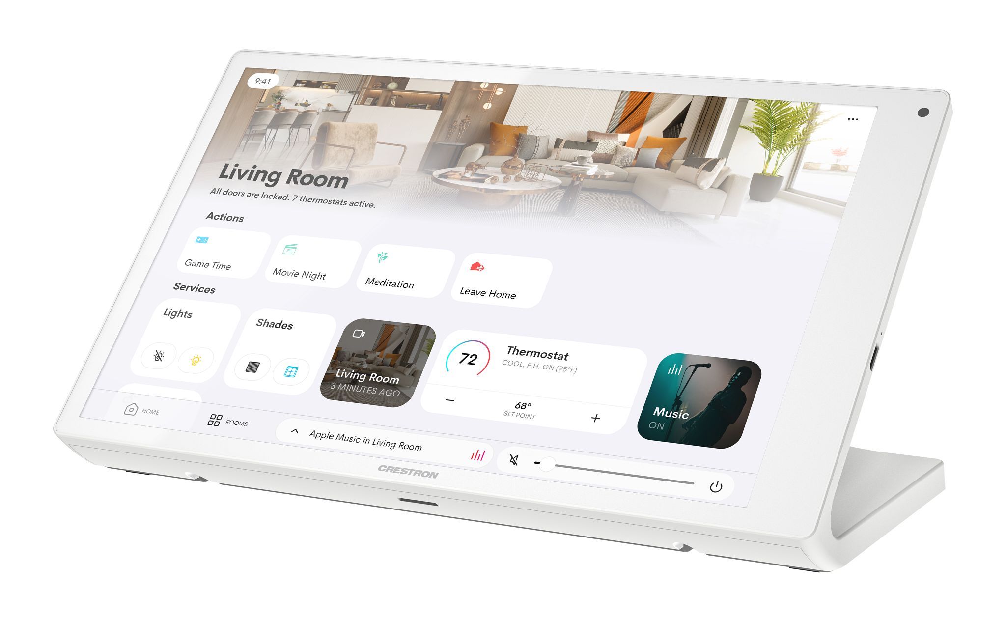 Crestron TS-1080R-W
