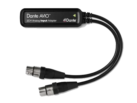 Audinate Dante AVIO Analog Input Adapter 1x0
