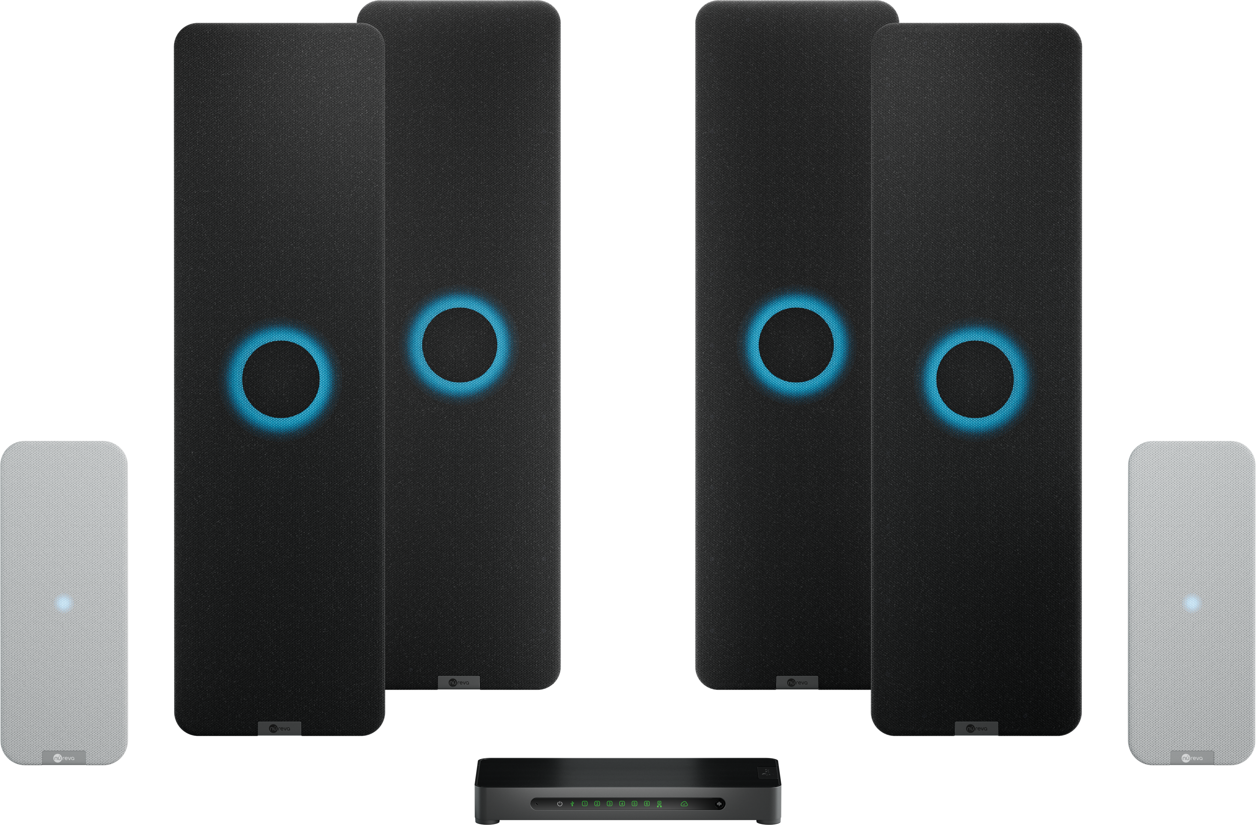 Nureva HDX 4 Bar + 2 Pods schwarz