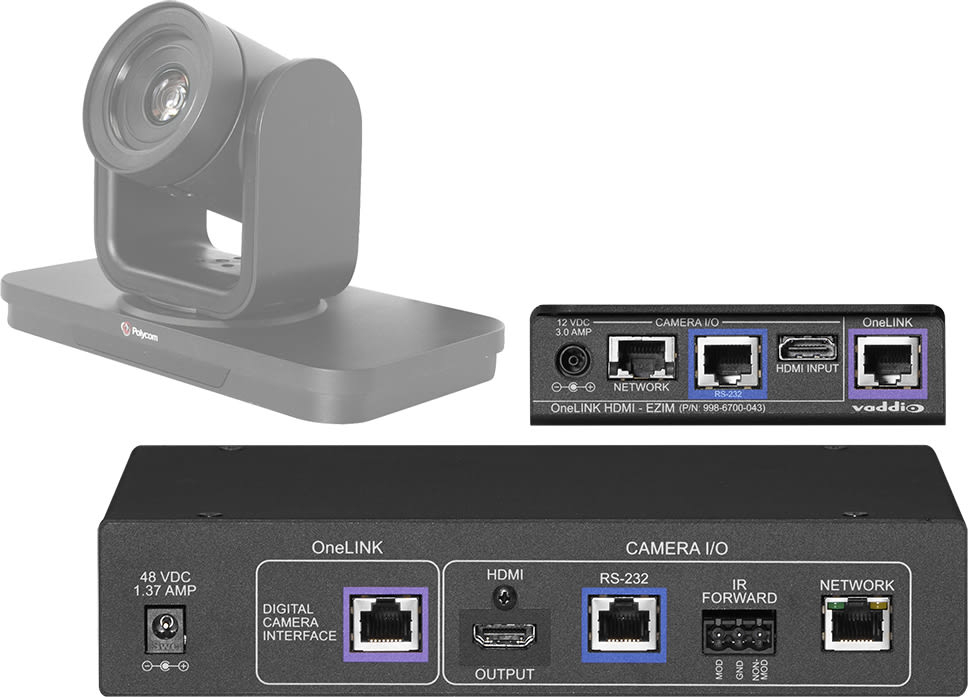 Vaddio Polycom Codec Kit