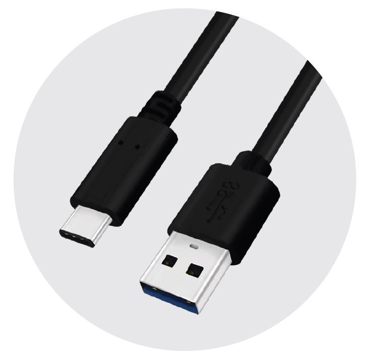 TTL USB-C auf USB-A Kabel, 1m