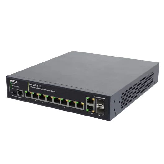 Luxul SW-505-8P-F-E (Frontport)