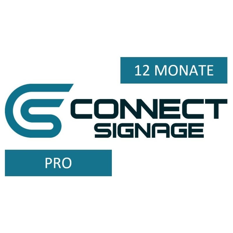 connectSignage PRO Cloud Rahmenvertrag