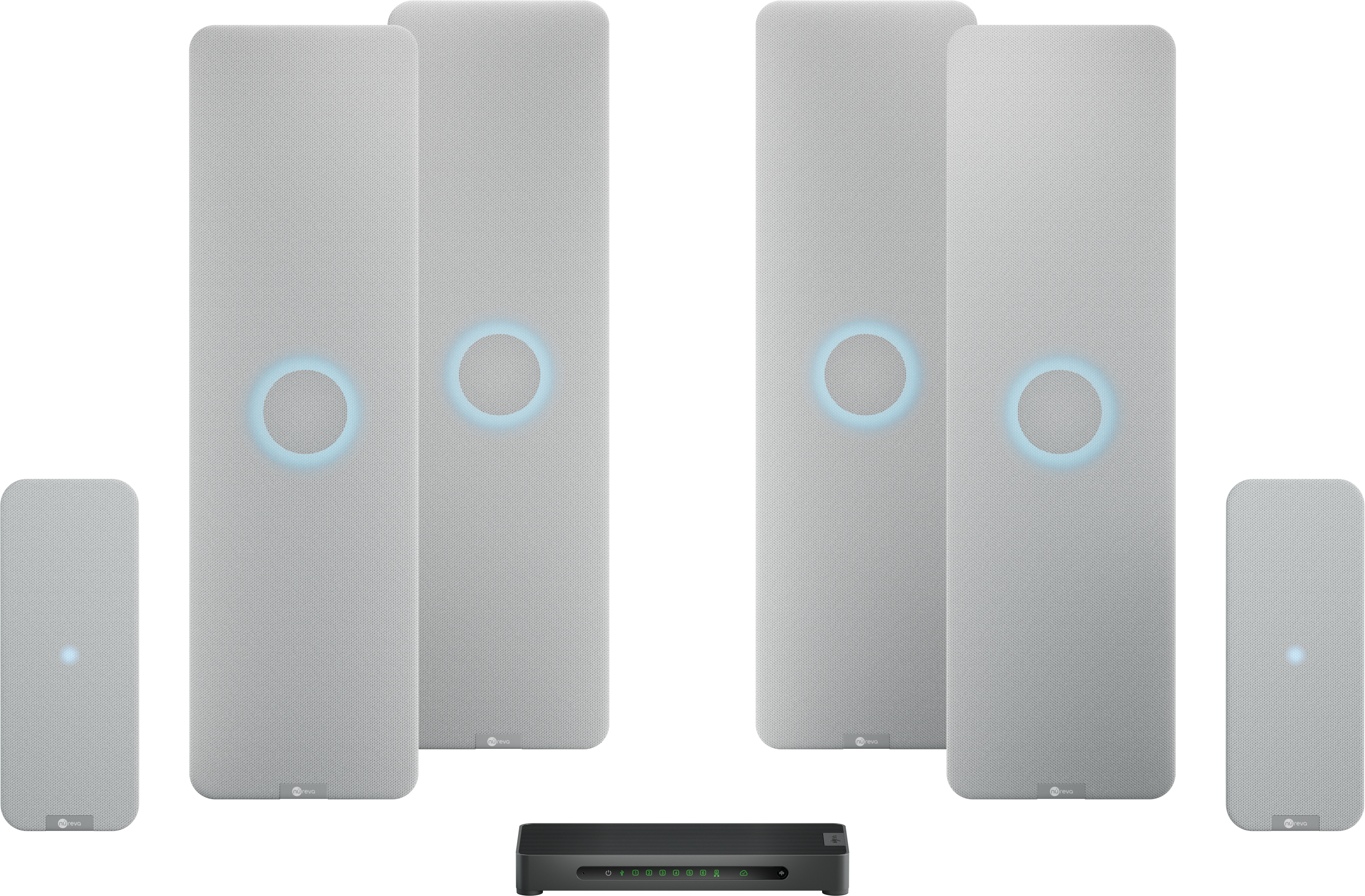 Nureva HDX 4 Bar + 2 Pods weiß