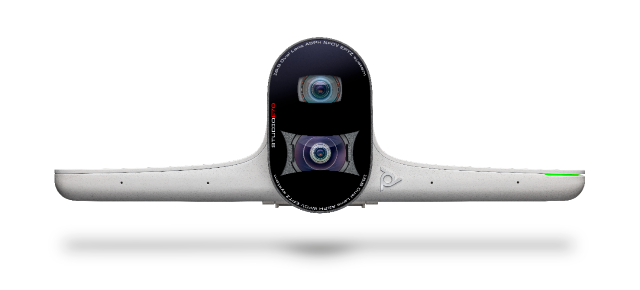 Poly Studio E70 auto track 4k USB camera with dual